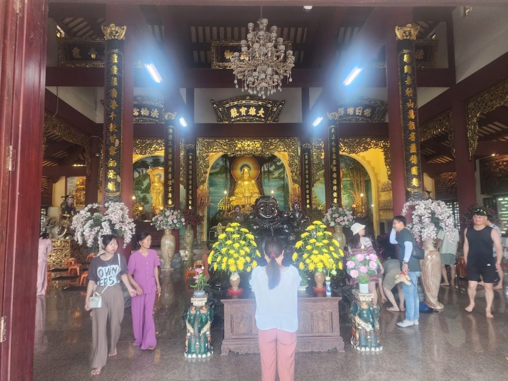 Visitors come here to pray for good fortune in their work