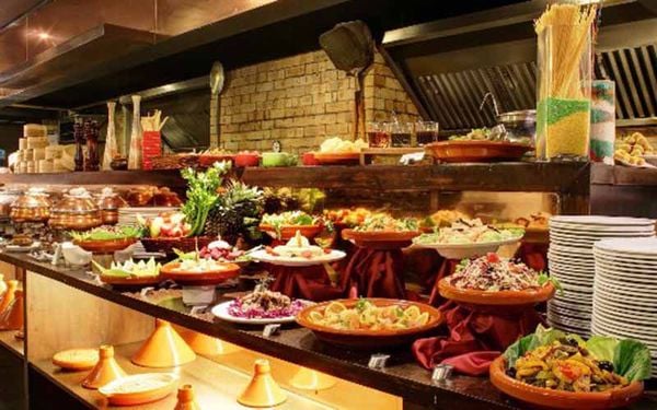 Buffet dining is the top choice for visitors whenever they travel to Ba Na Hills