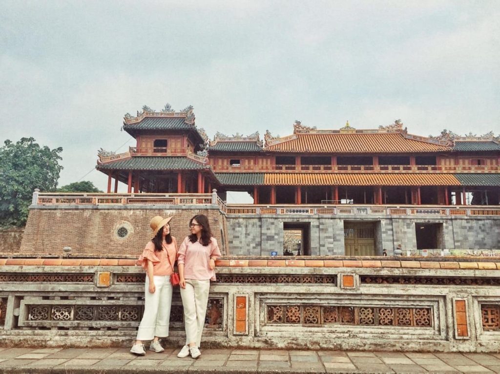 Springtime visit to the Imperial City of Hue with cool and fresh weather