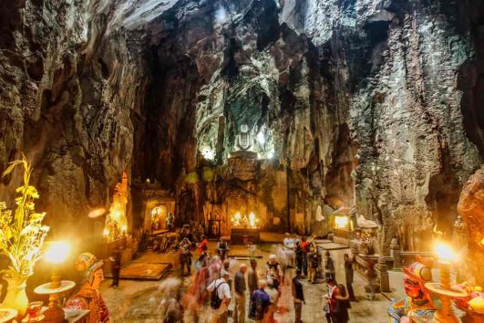 Huyen Khong Cave in the Marble Mountains