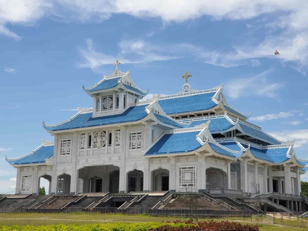 La Vang Holy Land, a Catholic pilgrimage site in Quang Tri Province, Vietnam.