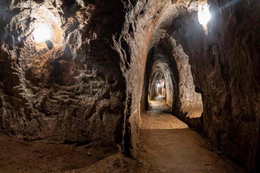 Vinh Moc Tunnels in Quang Tri Province, a refuge during the Vietnam War.