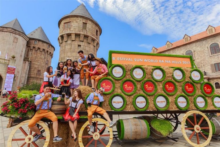 Showcasing the lineup of international festivals at Ba Na Hills for the