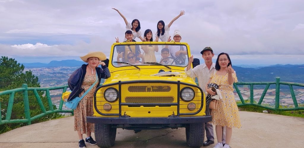 Exploring Langbiang's Scenic Beauty with Exciting Jeep Rides