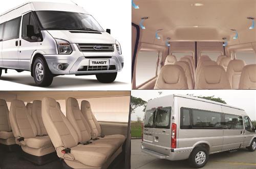 THE BEST 16-SEAT VEHICLES IN NHA TRANG - FORD TRANSIT LUXURY