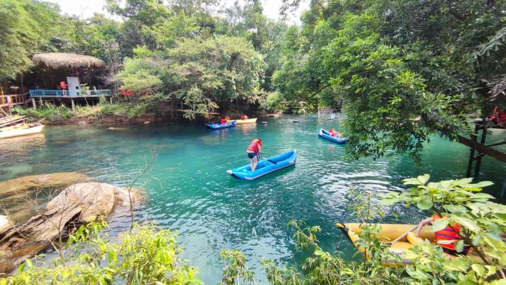 It's best to choose the dry season to enjoy the clear blue waters